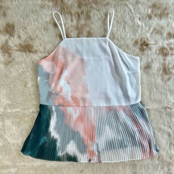 Nine West Pleated Tank Top - Picture 2 of 6